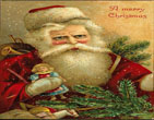 santa claus vintage 120